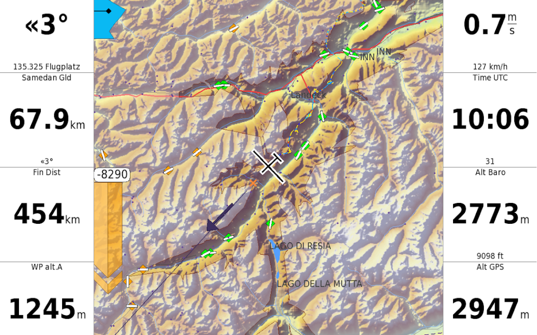 Mapa sjeverne RH za XCSoar